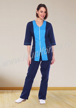 Костюм медицинский женский УН-02-11-ТС